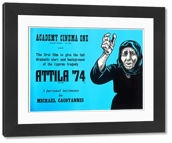 Academy Poster for Michael Cacoyannis Attila 74 (1975)