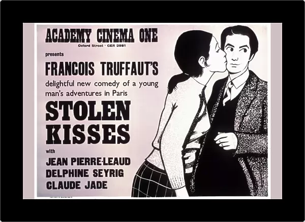 Academy Poster for Francois Truffauts Stolen Kisses (1968)