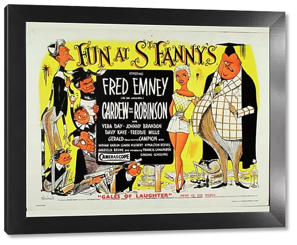 Poster for Maurice Elveys Fun At St Fannys (1955)
