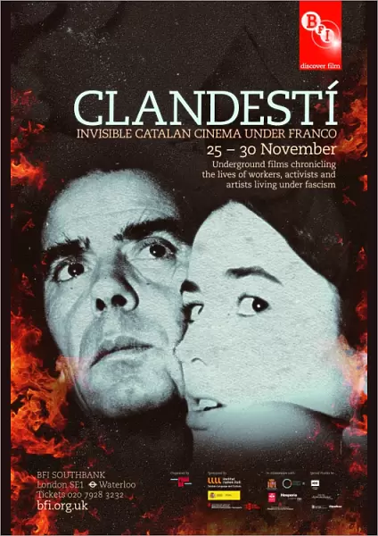 Poster for Clandesti (Invisible Catalan Cinema Under Franco) Season at BFI Southbank (25 - 30 November 2010)