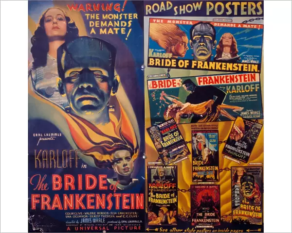 Poster for James Whales Bride of Frankenstein (1935)