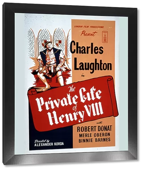 Poster for Alexander Kordas The Private Life of Henry VIII (1933)