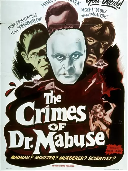 Poster for Fritz Langs The Crimes of Dr Mabuse (1933)