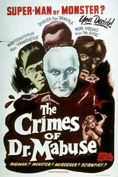 Poster for Fritz Langs The Crimes of Dr Mabuse (1933)