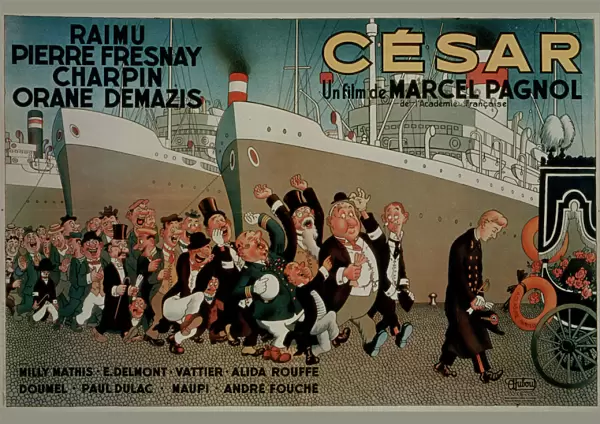 Poster for Marcel Pagnols Cesar (1936)