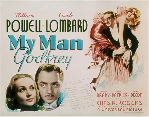 Poster for Gregory La Cavas My Man Godfrey (1936)