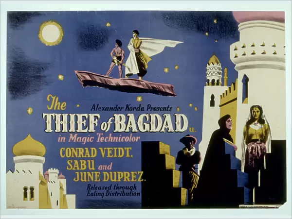 Poster for Ludwig Bergers The Thief of Bagdad (1940)