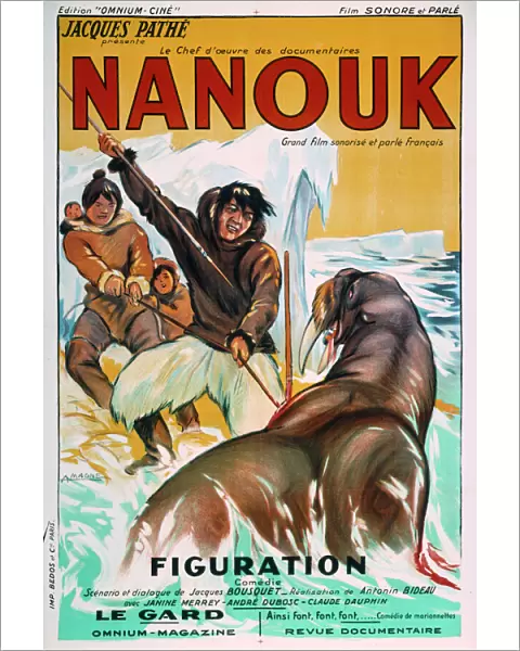 Poster for Robert Flahertys Nanook of the North (1922)