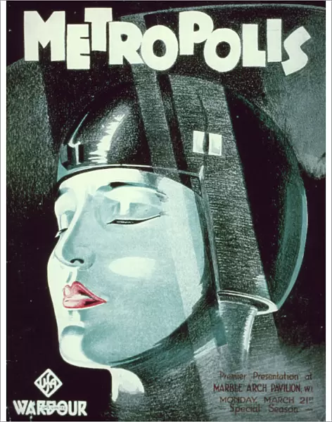 Poster for Fritz Langs Metropolis (1927)