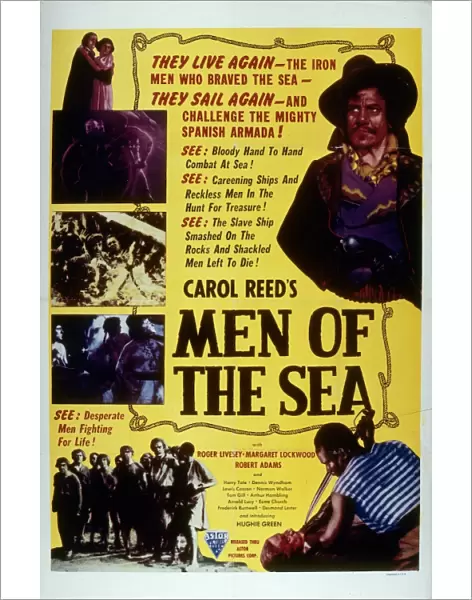 Poster for Carol Reeds Men of the Sea (1935)