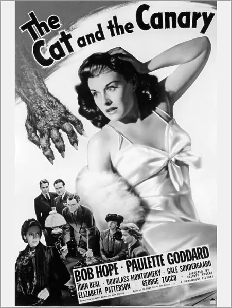 Poster for Elliott Nugents The Cat and the Canary (1939)