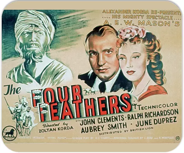 Poster for Zoltan Kordas The Four Feathers (1939)