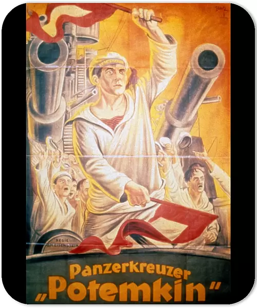 Poster for Sergei M Eisensteins Battleship Potemkin (1925)