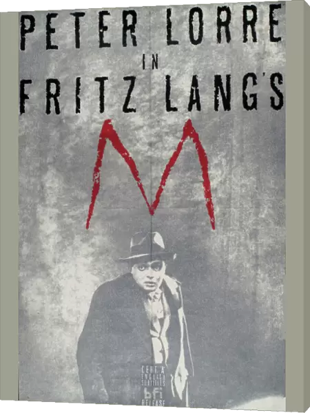 Poster for Fritz Langs M (1931)