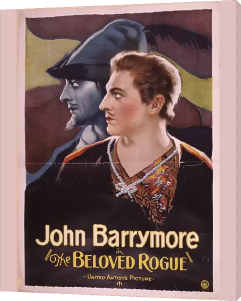Poster for Alan Croslands The Beloved Rogue (1927)