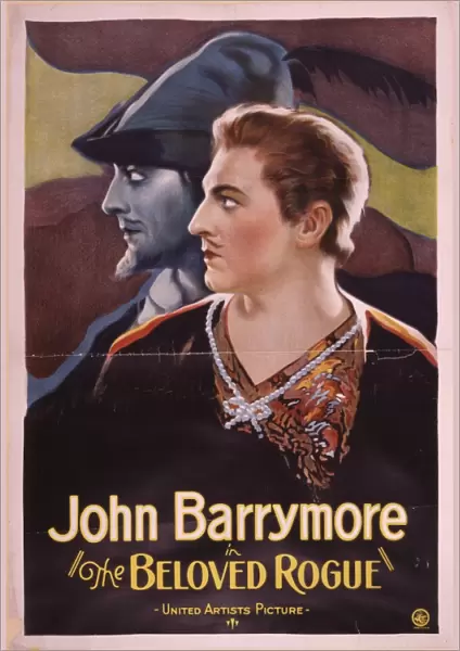 Poster for Alan Croslands The Beloved Rogue (1927)