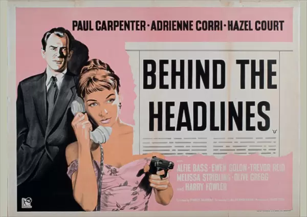 Poster for Richard Rossons Behind The Headlines (1937)