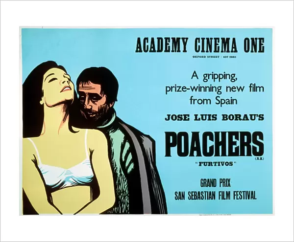 Academy Poster for Jose Luis Boraus Poachers (1975)