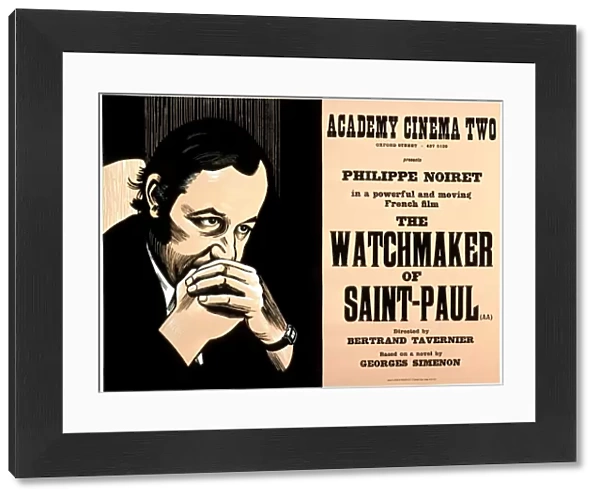 Academy Poster for Bertrand Taverniers The Watchmaker Of Saint-Paul (1973)