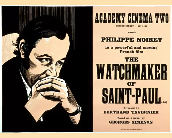 Academy Poster for Bertrand Taverniers The Watchmaker Of Saint-Paul (1973)