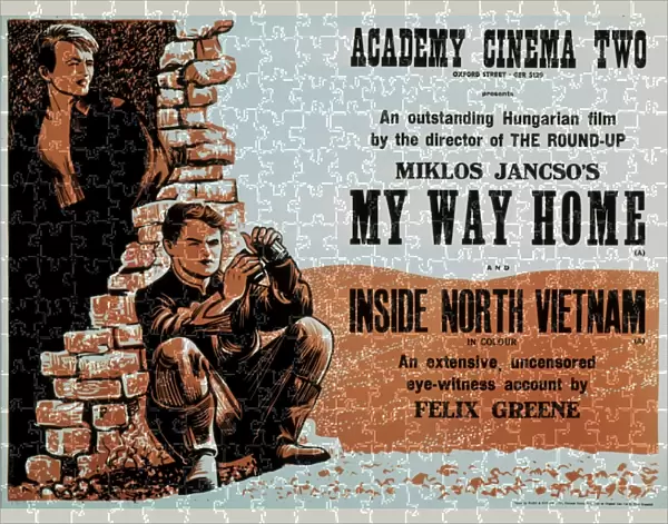 Academy Poster for Miklos Jancsos My Way Home (1964)