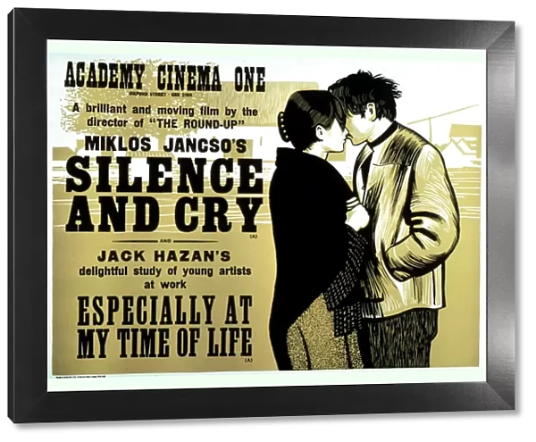 Academy Poster for Miklos Jancsos Silence and Cry (1967)