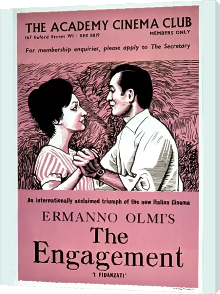 Academy Poster for Ermanno Olmis The Engagement (1963)