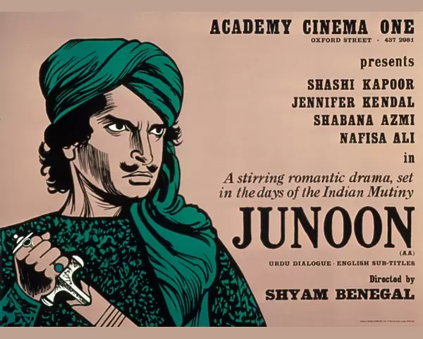 Academy Poster for Shyam Benegals Junoon (1978)
