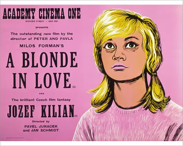 Academy Poster for Milos Formans A Blonde in Love (1965)
