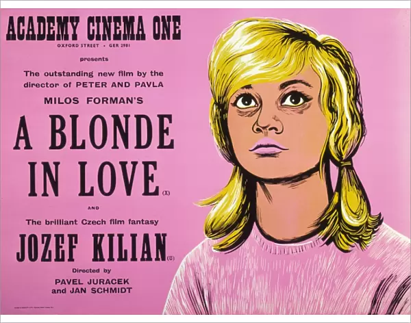 Academy Poster for Milos Formans A Blonde in Love (1965)