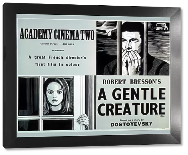 Academy Poster for Robert Bressons A Gentle Creature (1969)