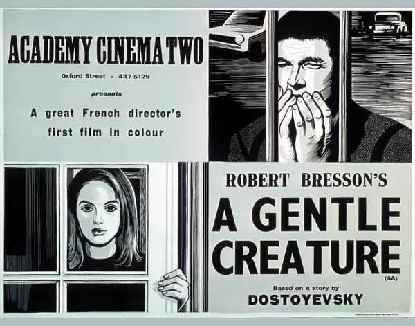 Academy Poster for Robert Bressons A Gentle Creature (1969)