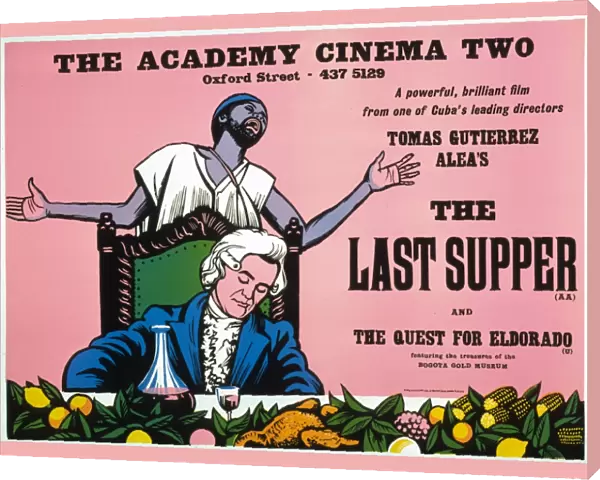 Academy Poster Tomas Gutierrez Aleas The Last Supper (1976)