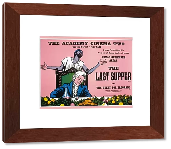 Academy Poster Tomas Gutierrez Aleas The Last Supper (1976)