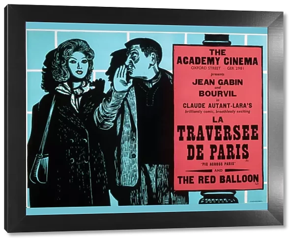 Academy Poster for Claude Autant-Laras La Traversee de Paris (1956)