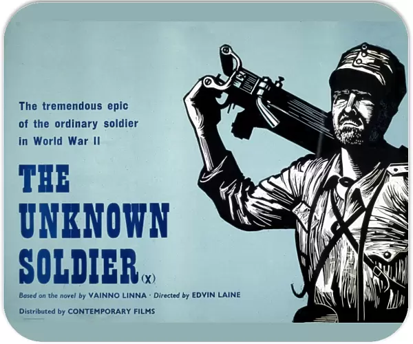 Academy Poster for Edvin Laines The Unknown Soldier (1954)