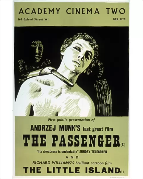 Academy Poster for Andrzej Munks The Passenger (1963)