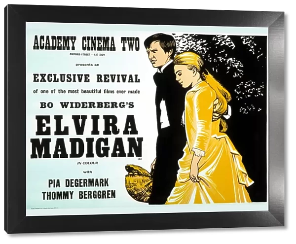 Academy Poster for Bo Widerbergs Elvira Madigan (1967)