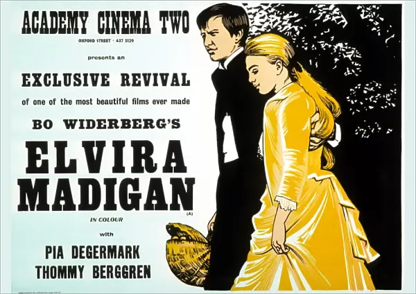 Academy Poster for Bo Widerbergs Elvira Madigan (1967)