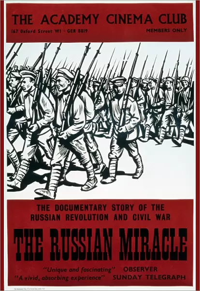 Academy Poster for Andrew Thorndikes The Russian Miracle (1963)