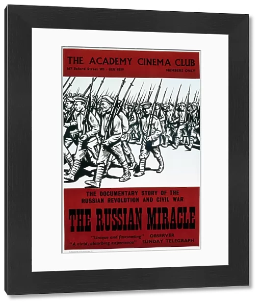 Academy Poster for Andrew Thorndikes The Russian Miracle (1963)