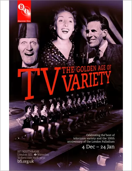 Poster for TV: The Golden Age of Variety Season at BFI Southbank (4 Dec - 24 January 2010-11)