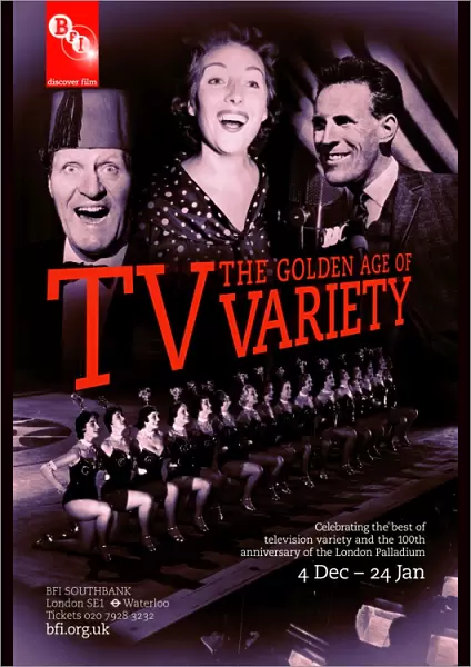Poster for TV: The Golden Age of Variety Season at BFI Southbank (4 Dec - 24 January 2010-11)