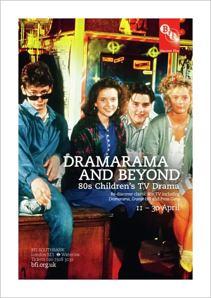 Poster for Dramarama And Beyond Season at BFI Southbank (11-30 April 2011)