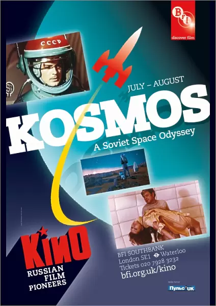 Poster for Kino (Russian Film Pioneers) Season at BFI Southbank (July - August 2011)