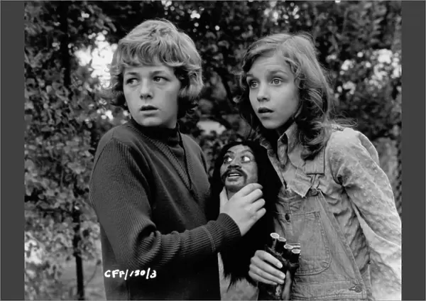 Spencer Plumridge and Leslie Ash in Jonathan Ingrams The Boy With Two Heads (1974)