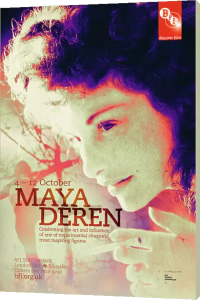 Poster for Maya Deren Season at BFI Southbank (4 - 12 Oct 2011)