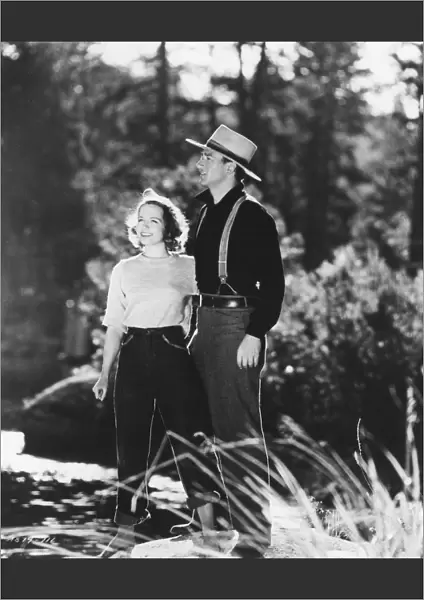 John Wayne and Betty Field in Henry Hathaways Shepherd Of The Hills (1941)
