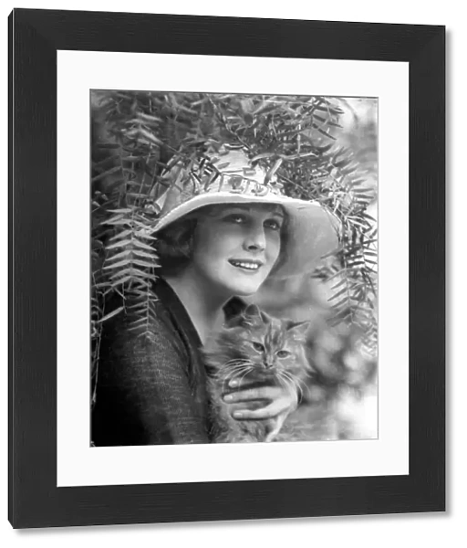 Studio Portrait of Edna Purviance