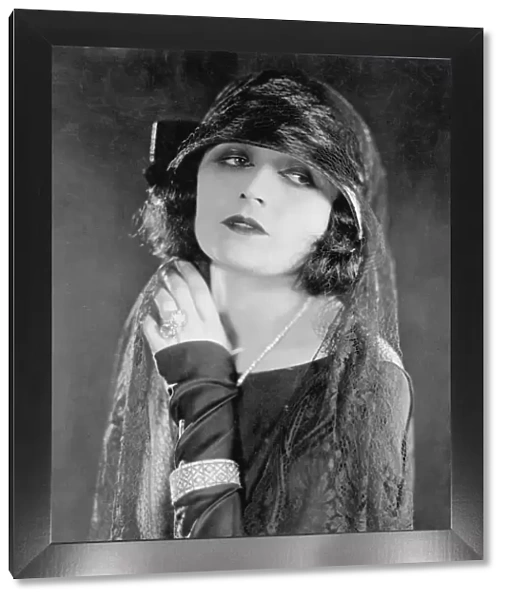 Studio Portrait of Pola Negri